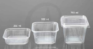 250 ml / 500 ml / 750 ml Square Container