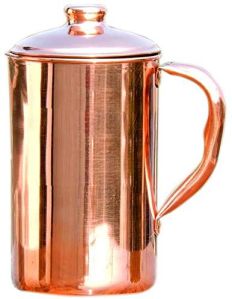 Copper Jug with Lid