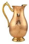 Copper Surahi Shaped Jug