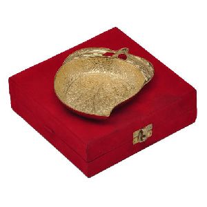 Gold Plated Mango Bowl