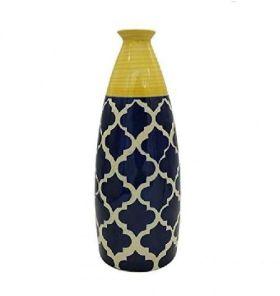 Decokrafts The Big Neck Handpainted Ceramic Vase