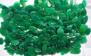Green Onyx gemstone Cabochon