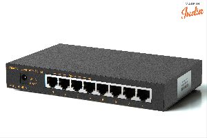 Ethernet Network Switch - PRYSM Milan MS-1120U-4P4T 8-Port 10/100Mbps 4 POE