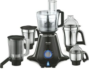 218 750-Watt Mixer Grinder with 5 Jars Black