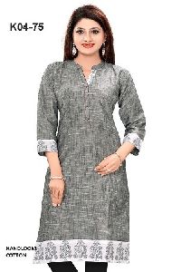 Cotton Printed Long Kurti