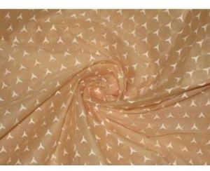 cotton organdy printed fabric