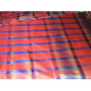 Royal blue red colour gorgeous fabric