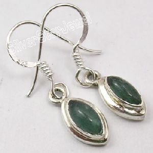 925 Sterling Silver APATITE Cute Dangle Earrings