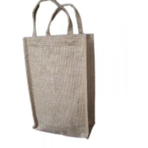 TWO BOTTLE JUTE BAG