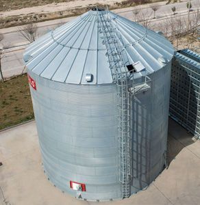 flat bottom silo