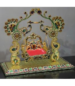 Exquisite Jhoola for small Krishna