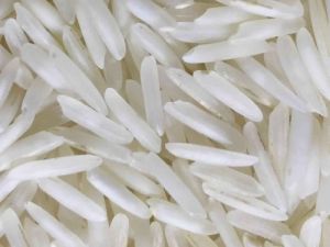 raw white basmati rice