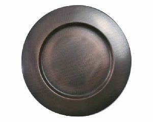 Antique Copper Charger Plate
