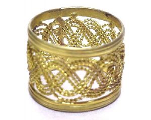 Gold Plated Napkin Ring