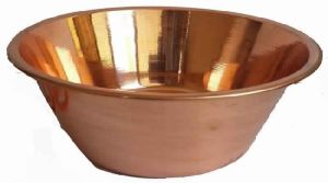 Polished Copper Spa Saloon Massage Bowl