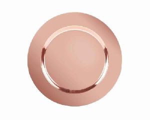 Rose Gold Charger Plate