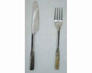 Stainless Steel Cutlery Set of 2 Table KnifeY