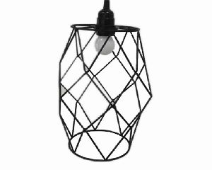 Wire Cage Pendant Light