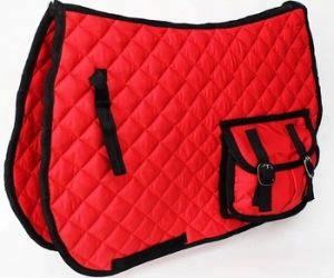 Dressage horse saddle pad