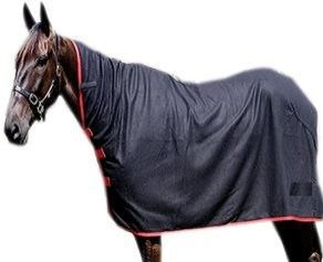 Navy polar Fleece Cooler horse rug