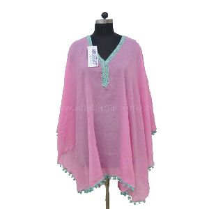 Cotton Poncho Beach Cover Up Swimwear Beachwear Dresses