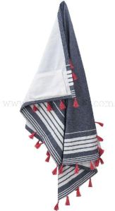 Customized 100% Cotton Throw Fouta Blanket