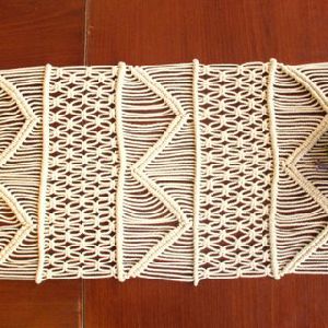 Handmade Macrame Runner