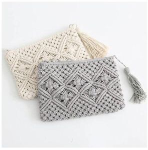 Macrame Clutch