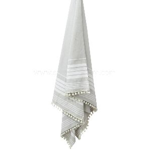 Turkish Towels with Pom Poms