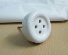 Button Shape Ceramic Knob