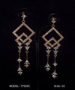 Indian CZ Earrings