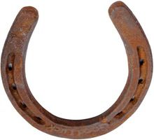 Rusty Cast Iron Horse Shoe