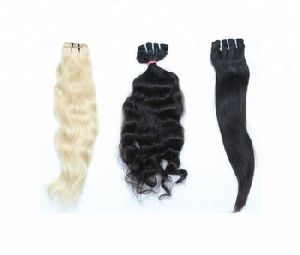 human hair weaves