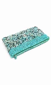 Bead Embroidered Clutch Bag
