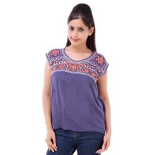CASUAL COTTON EMBROIDERY TOP