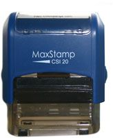 CSI 20 Self Ink Stamp & Dater