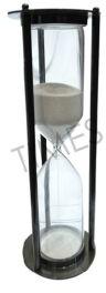 Antique Black Sand Hour Glass