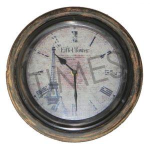 Antique Eiffel Tower Clock