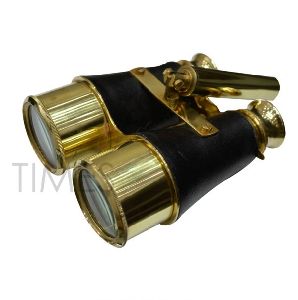 Nautical brass binocular