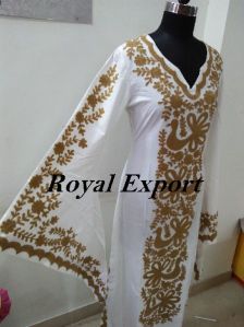 Embroidered Dress Kaftan