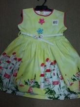 Printed cotton frock