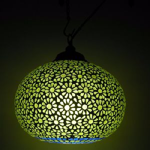 Moroccan Style Decorative Glass Lamp