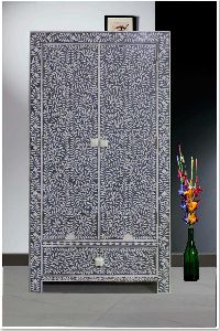 Bone Inlay Wardrobe