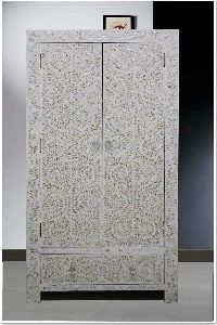 Mother of Pearl Inlay Armoire
