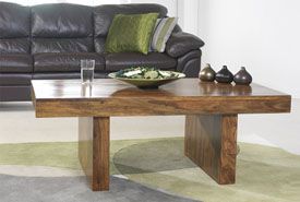 Sheesham Wood Cube Coffee Table