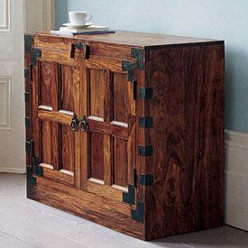 Sheesham Wood Jali Range Cupboard