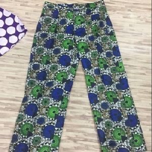 African Womens Pants Print Fabric Pants