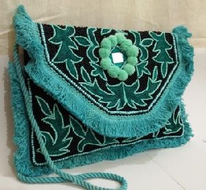 Jute Clutch Bag