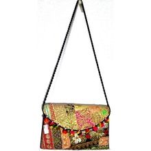 Indian traditional college girls Embroidery bag