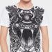 ED HARDY Graphic Print Slim Fit Crew-Neck T-shirt